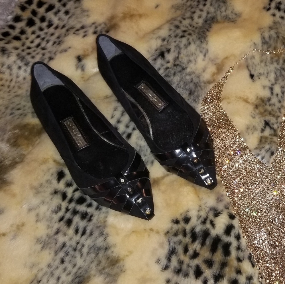 NWOT Boutique 9 Studded Leather Flats